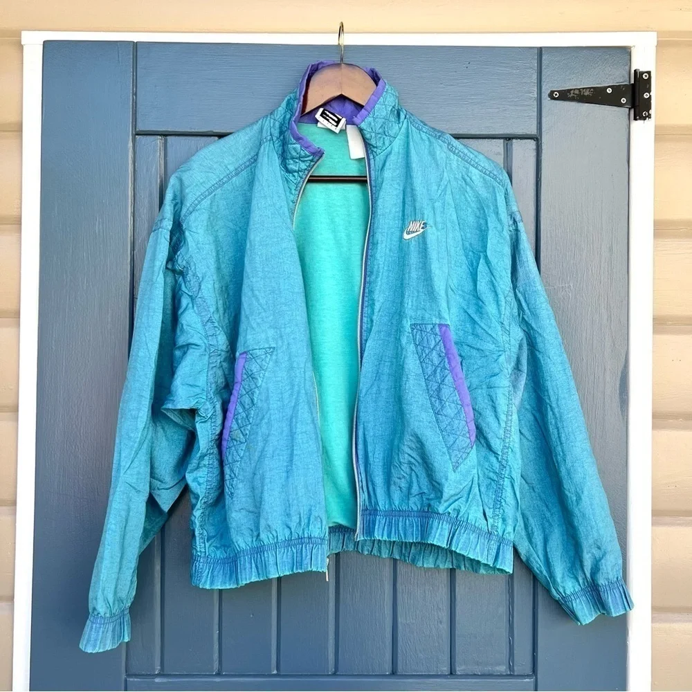 Vintage Nike Elite 90's track jacket Women's Medium
